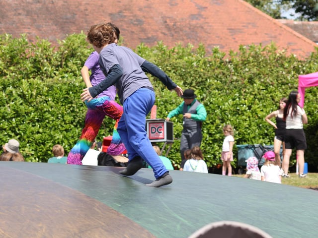 Children had a great time at the 18th birthday party
