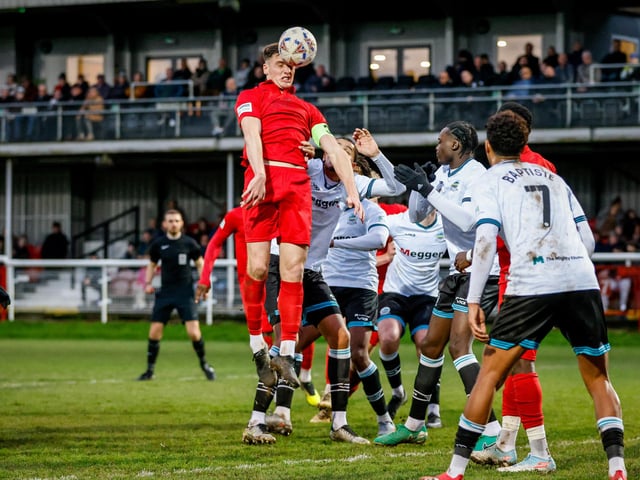 Action from Eastbourne Borough's brilliant 5-2 win away at Dover Athletic in the National League South
