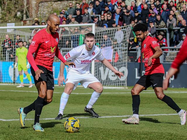 Lewes take on Whitehawk in their most recent home outing | Picture: James Boyes