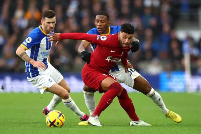 Brighton & Hove Albion are reportedly interested in signing Liverpool midfielder Alex Oxlade-Chamberlain in the summer, but face competition from Premier League rivals Newcastle United and Aston Villa for the ex-Arsenal and Southampton ace’s services. Picture by Bryn Lennon/Getty Images
