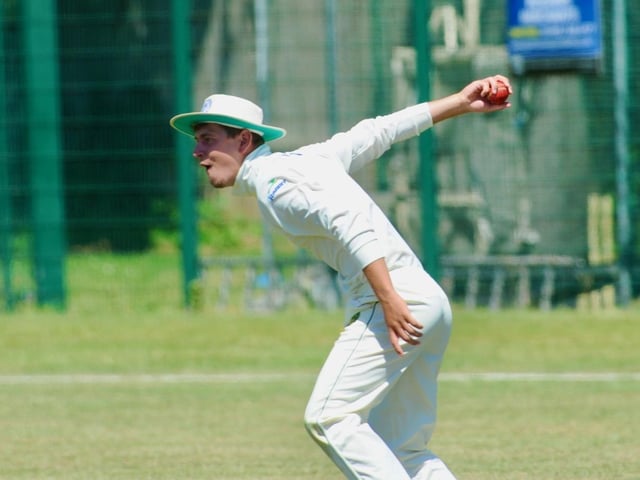 Action from Chippingdale v Broadwater CC in Division 4 West of the Sussex Cricket League