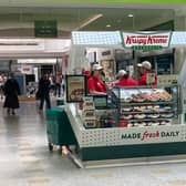 The Krispy Kreme stall in The Beacon in Eastbourne. Picture from a resident