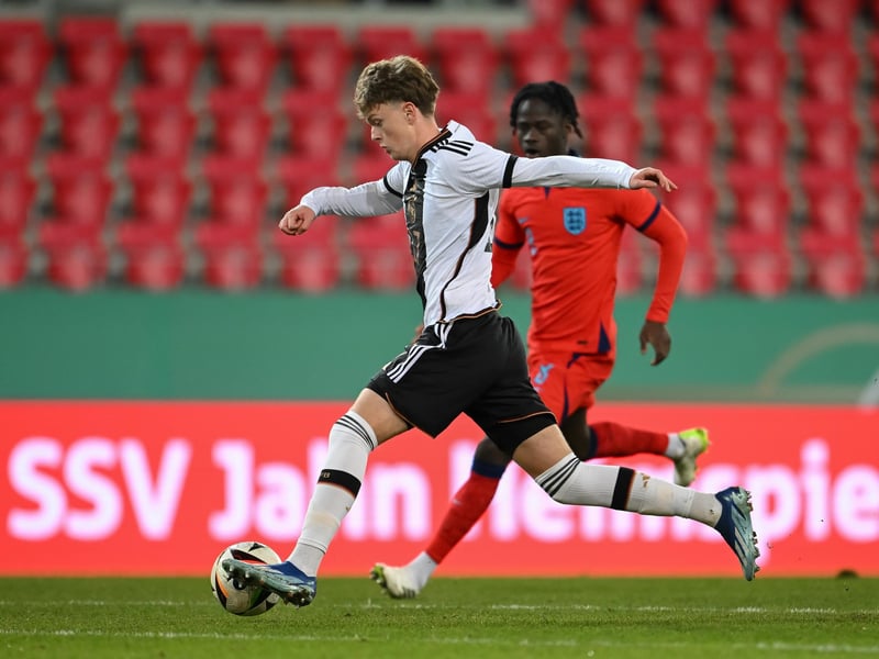Big things are expected from German under-20 international Paul Wanner. The striker became the youngest player in Bayern Munich's history at the age of 16 years and 15 days - and the second-youngest in Bundesliga history - following his substitute appearance against Borussia Mönchengladbach in January 2022. Wanner then became Bayern's youngest player in the UEFA Champions League in October at the age of 16 years and 293 days. He came on as a second half substitute in the 4-2 victory at Viktoria Plzeň. Despite playing for Germany's youth teams, Wanner was invited by Austria manager Ralf Rangnick to watch and meet the senior Austria national team in the hope that the 18-year-old will represent them at UEFA Euro 2024.