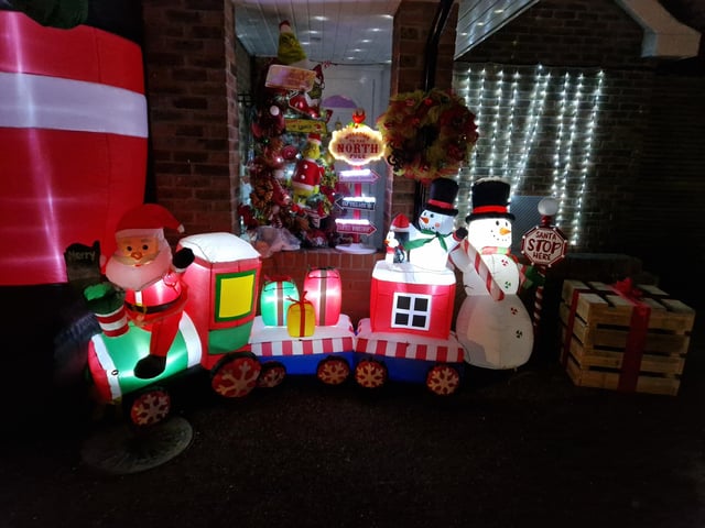 Jim Jam's Catering has created a winter wonderland in Fairfields, High Street, Tarring, to raise money for the A&E department at Worthing Hospital