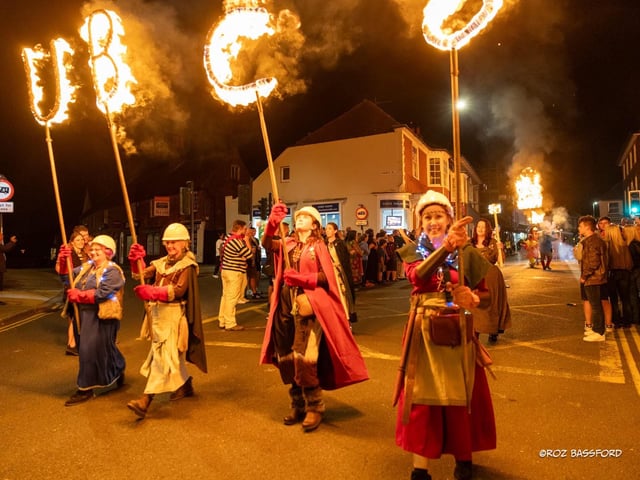 Uckfield Carnival and Bonfire