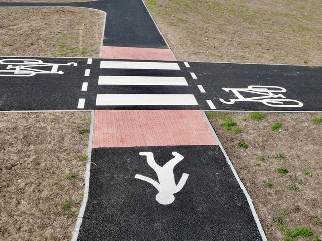New West Sussex village cycle path completed - photos show major works finished