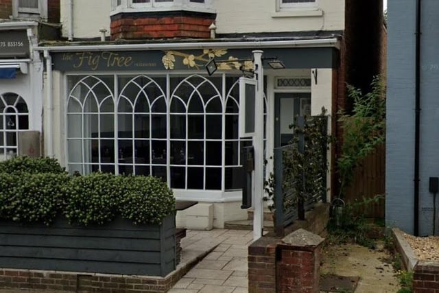 The Fig Tree in High Street, Hurstpierpoint, has just over four and a half stars from 427 votes.
