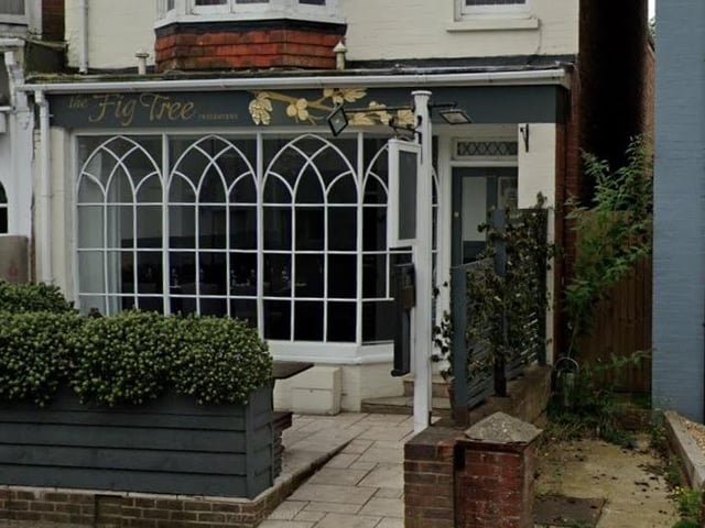 The Fig Tree in High Street, Hurstpierpoint, has just over four and a half stars from 427 votes.