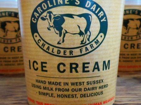 Caroline's Dairy (Chichester) - Caroline's Dairy produces award-winning ice cream using milk from their own herd of cows. They offer a range of flavours including the classic Vanilla and Chocolate, as well as unique flavours like Honeycomb and Apple Crumble.