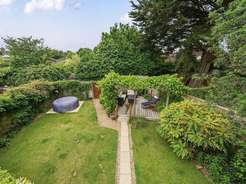 The property boasts two generously sized gardens, which means it's perfect for those sunny Sussex days.