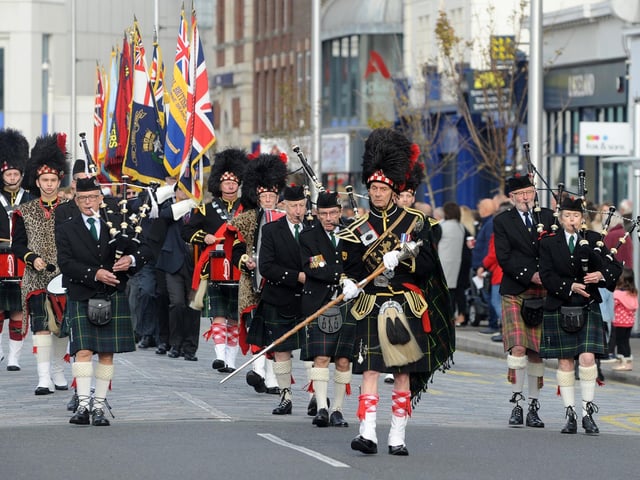 Eastbourne Remembrance Sunday 2022 (Pic by Jon Rigby)