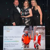 Marketing and Membership Manager, Becky Main, attended the awards ceremony on the 13 December to accept the awards on the Museum’s behalf.