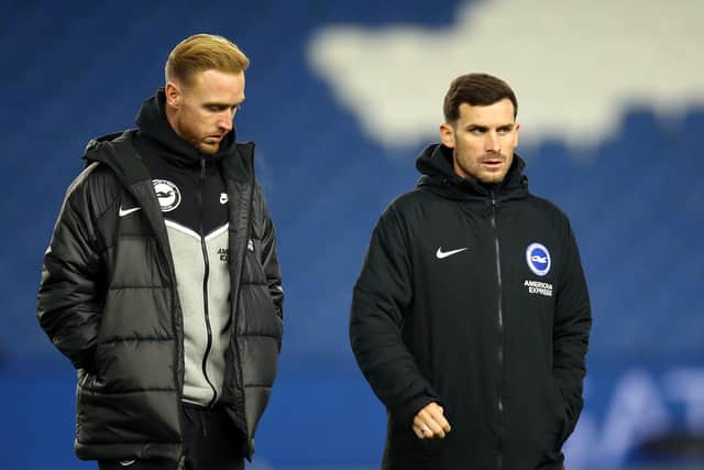 Jason Steele and Pascal Gross have been named in the starting line-up to face Brentford (Photo by Steve Bardens/Getty Images)