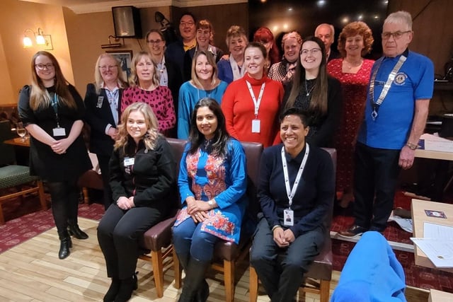 Worthing mayor Henna Chowdhury joined Worthing Lions and charity representatives at The Last Resort on Wednesday, February 8, for a buffet and presentation evening
