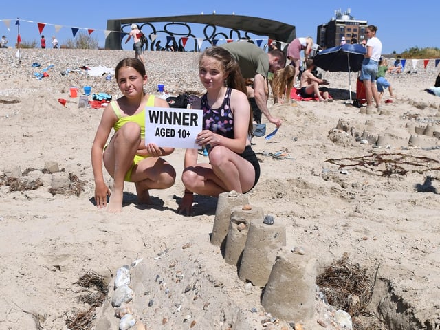 Sophia and Ava scooped first prize in the 10 and over category with their Jubilee-themed boat, which was also judged by the LOCA team.