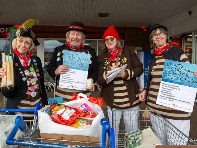 Lewes Against Food Poverty to host their Spring food bank collection. Image: Roz Bassford