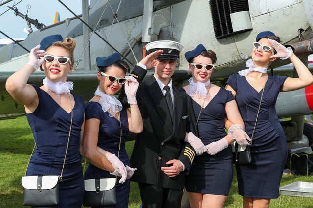 Glamour and high-octane racing at this year's Goodwood Revival.