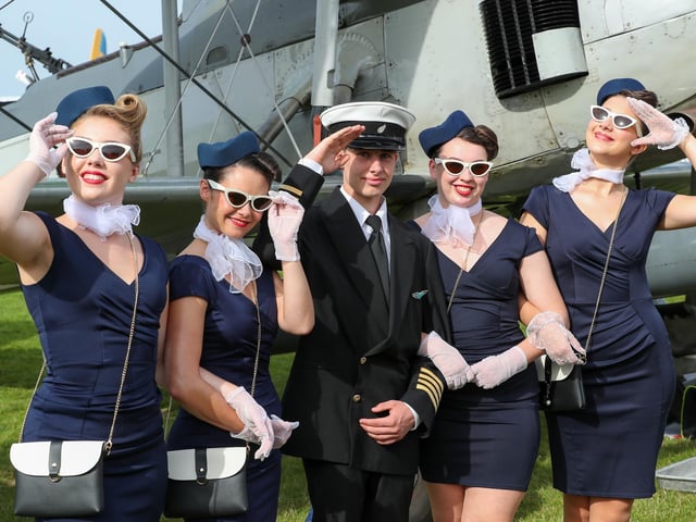 Glamour and high-octane racing at this year's Goodwood Revival.
