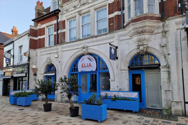 Elia restaurant in High Street, Littlehampton, has closed permanently