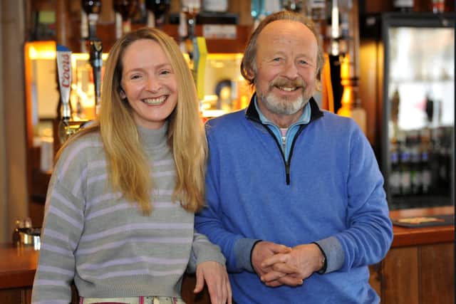 John Brown is retiring from The Bedford pub in Horsham after 28 years, pictured here with his daughter Nicola Brown who works at the pub. SR24012904 Photo SR Staff/Nationalworld