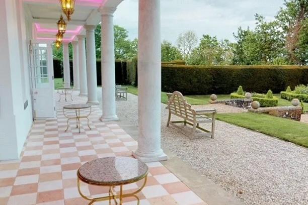 The garden terrace