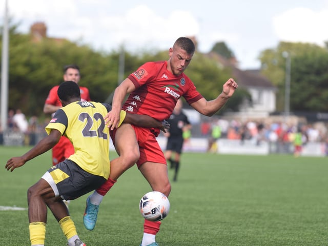 Images from Worthing v Eastbourne Borough in National South