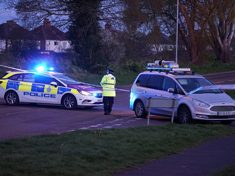 Emergency services at the scene. Picture: Sussex News and Pictures