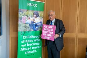 MP Sir Peter Bottomley is supporting an NSPCC campaign which urges the Government to prioritise mental health support for new parents.