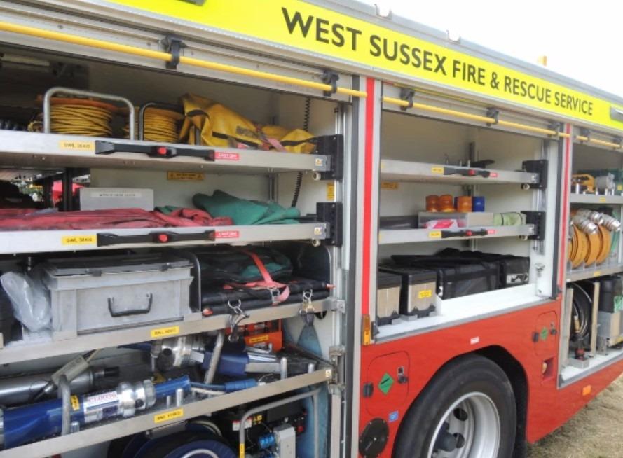 Fire breaks out at industrial unit in West Sussex village