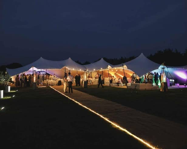 TentStyle stretch tents for events.