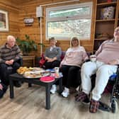 The new coffee pod at Sovereign Lodge Assisted Living is a new space for residents to relax, celebrate and meet with loved ones who are visiting. Picture: Caroline Ansell MP