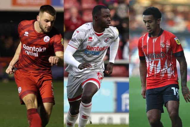 Charlie Barker, Benjamin Tanimu and Dion Pereira