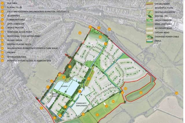 Mornings Mill site where 700 homes are set to be built