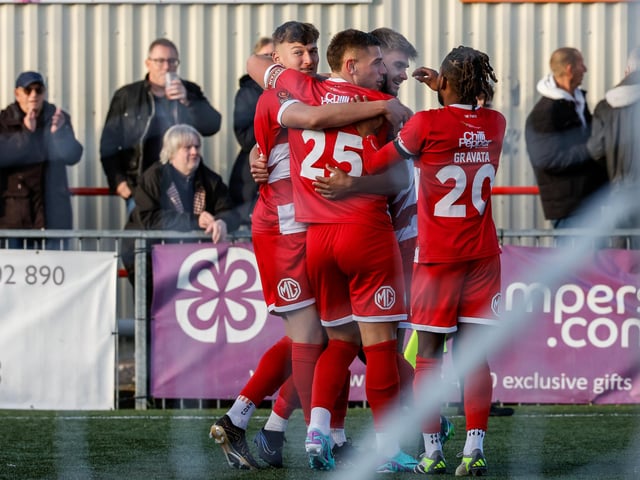 Eastbourne Borough got a vital 3-1 win against Braintree Town at Priory Lane on Saturday. Photographer Lydia Redman was there to catch the action.