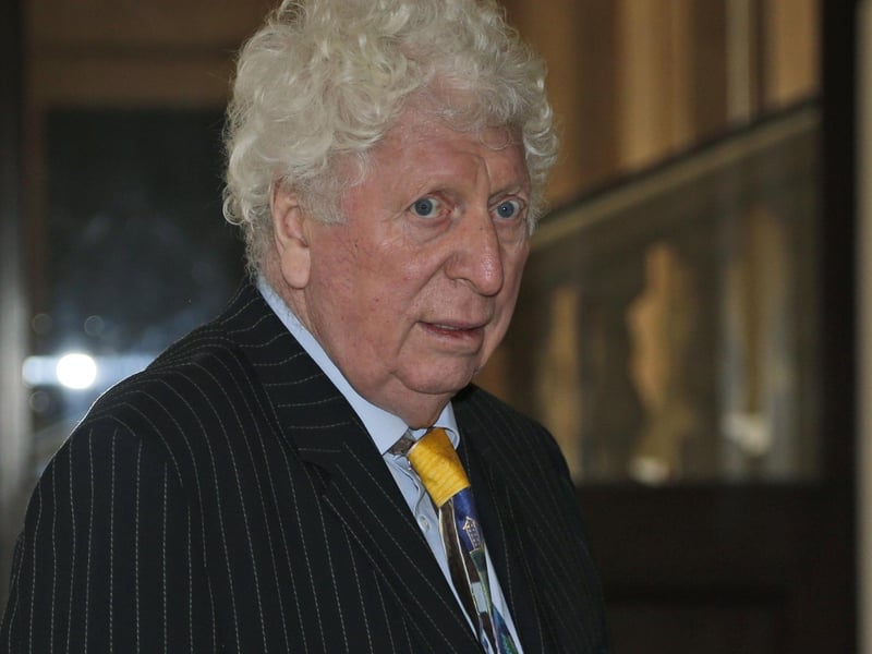 Tom Baker is an English actor and writer, best known for his portrayal of the fourth Doctor in Doctor Who. (Photo by Lefteris Pitarakis - WPA Pool/Getty Images)