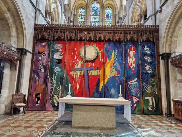John Piper's tapestry