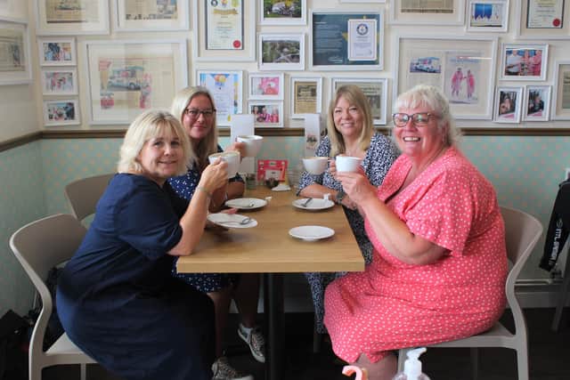 Vicky Edwards, Alison Wright, Erika Biddlecombe and Katy Alston have launched Coffin & Coffee
