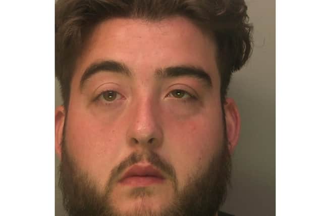 Sussex Police said 20-year-old Jordan McFarlane ‘stabbed a vulnerable drug user’ in Tennyson Road, Worthing, on the evening of July 26. Photo: Sussex Police