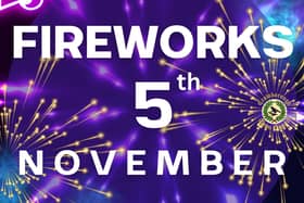 The free fireworks display takes place on Thursday, November 5, at Goldsmiths Recreation Ground in Eridge Road, Crowborough. Photo: Crowborough Town Council