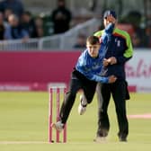 Archie Lenham in T20 action for Sussex | Picture: Sussex Cricket \ Southern News & Pictures (SNAP)