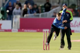 Archie Lenham in T20 action for Sussex | Picture: Sussex Cricket \ Southern News & Pictures (SNAP)