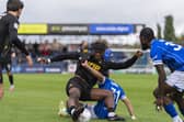 Worthing battle at Wealdstone, but exited the cup in the fourth qualifying round tie | Picture by Jay Wrighte