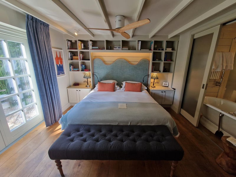 The Gallivant, in East Sussex, is a boutique hotel across from the stunning dunes at Camber Sands