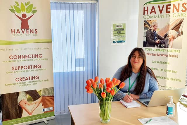 Paula Woolven, founder Havens Community Hub Newhaven.