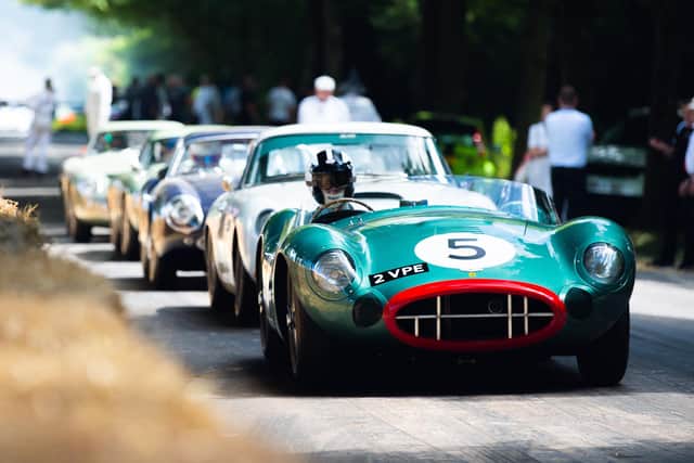 See cars from different eras at the Goodwood Festival of Speed