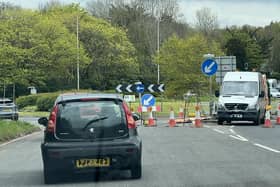 Motorists have been told to 'expect disruption everyday' after A27 repair work began