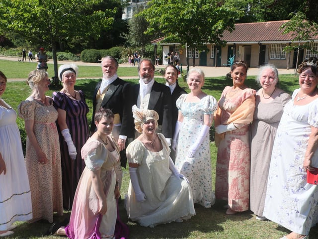 Crowning of the May Queen in Alexandra Park, Hastings, on May 11 2025. Photo by Roberts Photographic.