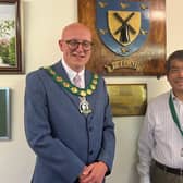 Mayor of Polegate Cllr Dan Dunbar & Deputy Mayor Cllr Stephen Shing.