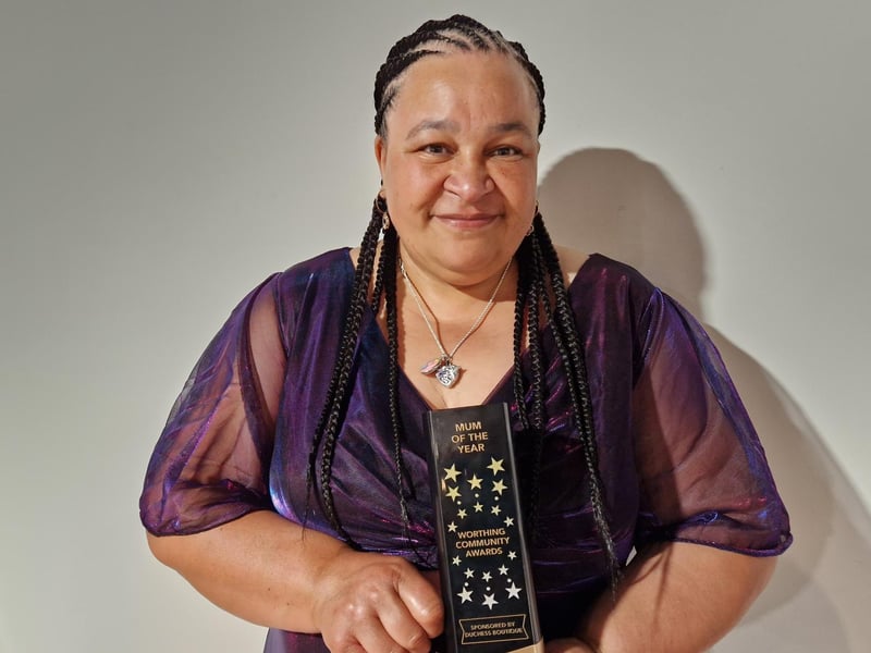 Mum of the Year Ann-Marie Lovejoy Bruce-Kerr