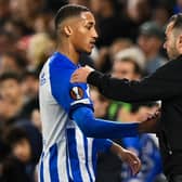 Joao Pedro has thrived for Brighton under Roberto De Zerbi. (Photo by GLYN KIRK/AFP via Getty Images)